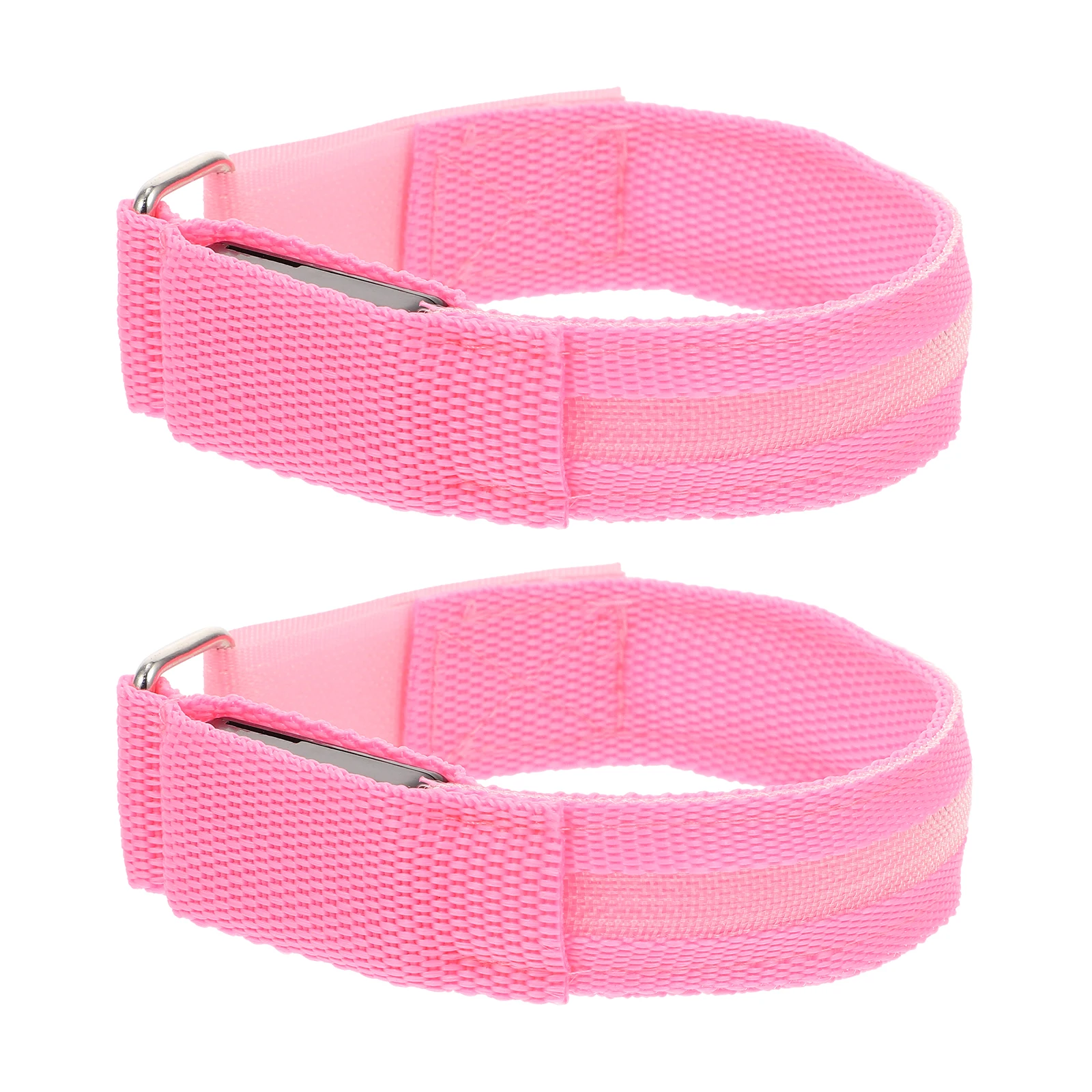 

2pcs Led Running Bracelets Glowing Wristbands Night Sports Safety Charging Light Up Armbands Rechargeable Luminous Outdoor Led
