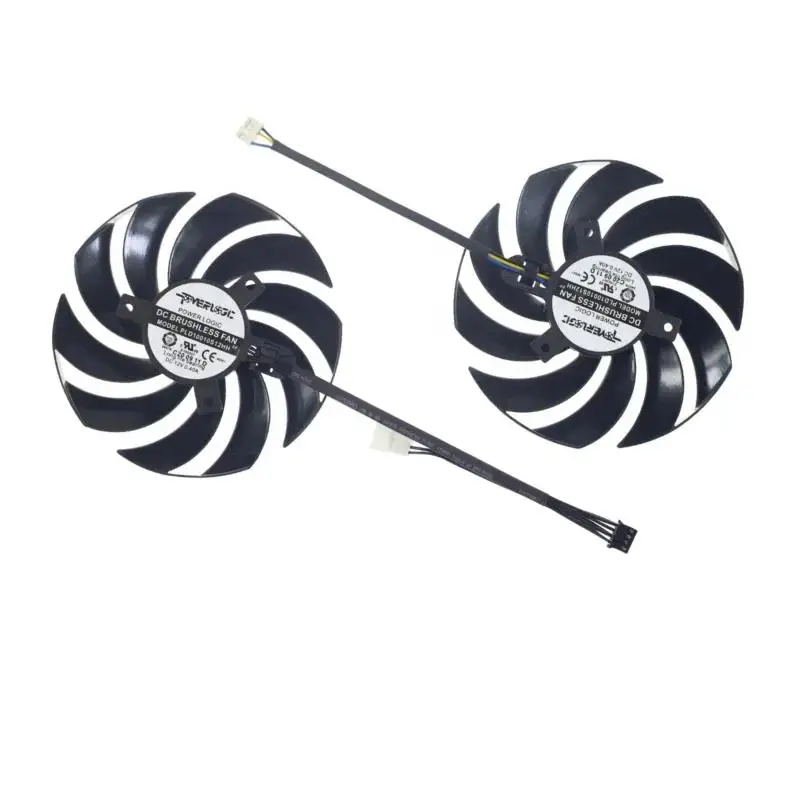 * Вентилятор графического процессора 95 мм PLD10010S12HH для MSI Gaming GeForce RTX 4060 Ti 4070 Ventus 2X;/