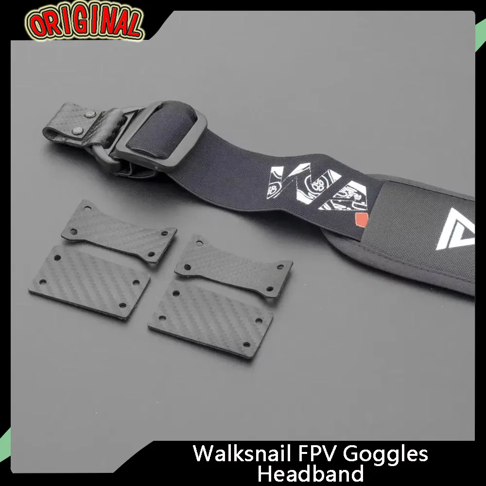 

Walksnail FPV Goggles Headband (370-470mm Adjustable) - For V1/V2/Goggles2/Avatar Goggles, DIY Replacement
