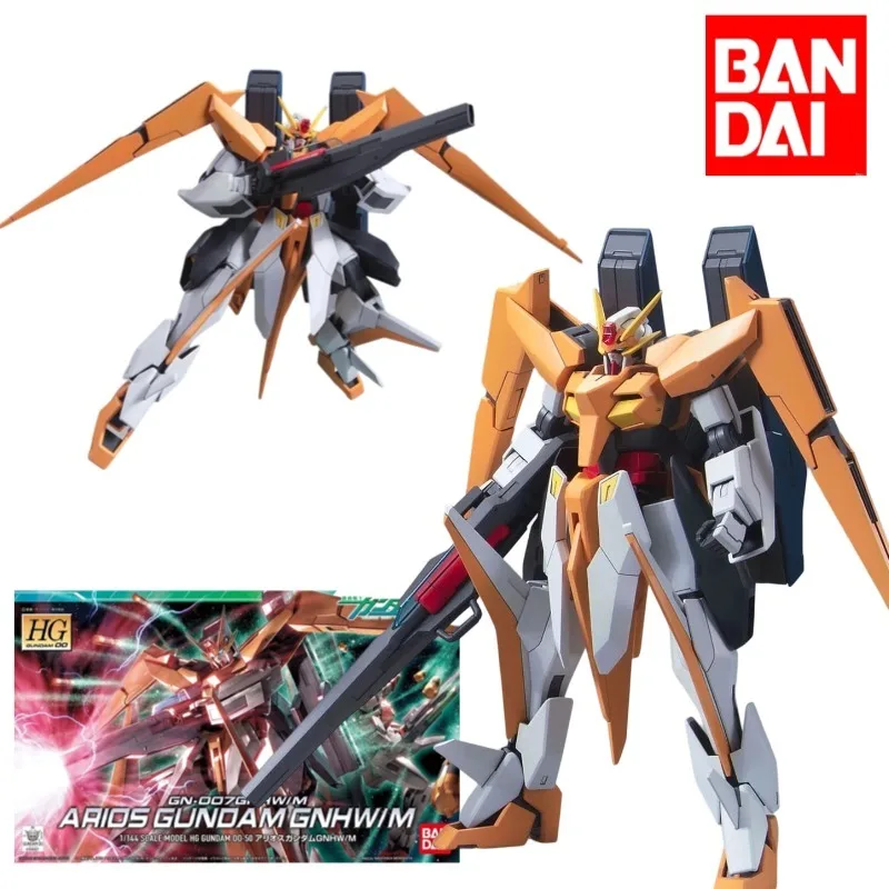 Бандай HG00 # 50 1/144 GN-007GNHW/M Arios Gundam GNHW/M Фигурки Mobile Suit Gundam 00, второй сезон, аниме-модели, игрушки