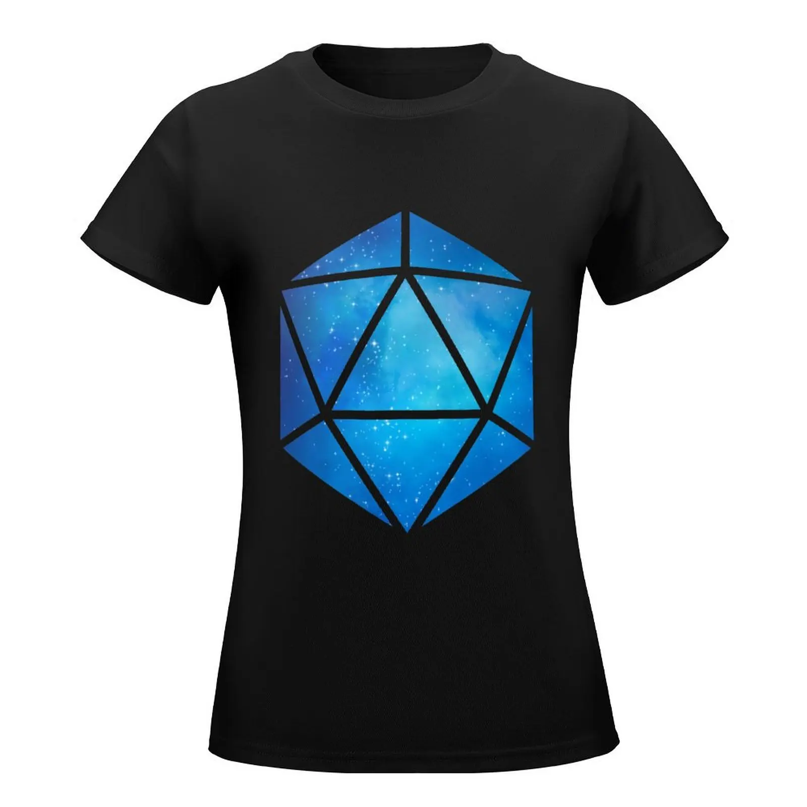 D20 Clear Sky View T-Shirt vintage clothes Female clothing shirts graphic tees summer top Women's tops