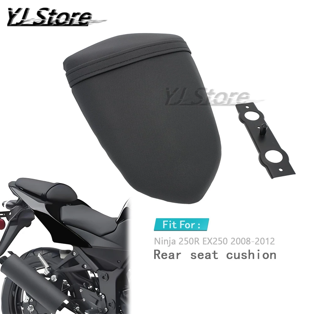 

Fit For Kawasaki Ninja 250R EX250 2008-2012 2009 2010 2011 Motorcycle Rear Pillion Passenger Seat