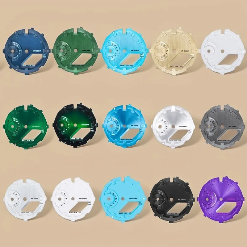 ga-2100 ga2110 metal Surface Dial Modified dial sun pattern Matte Lacquer  For Casio G-SHOCK GA-2100 GA-2110 Watch accessories