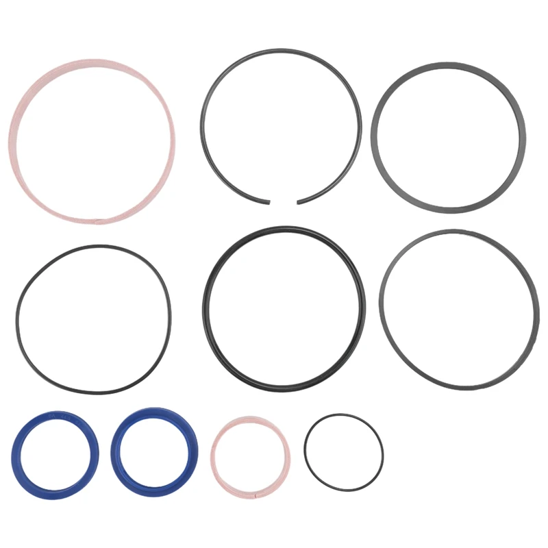 AGOUP Kit de sello de reconstrucción de cilindro divisor de troncos hidráulico para cilindro de varilla de 4,0 pulgadas de diámetro X 1,75 pulgadas, Kit de reconstrucción de cilindro hidráulico