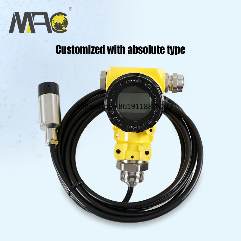 Transmissores Submersíveis De Nível De Pressão, Macsensor, 4-20mA, RS485