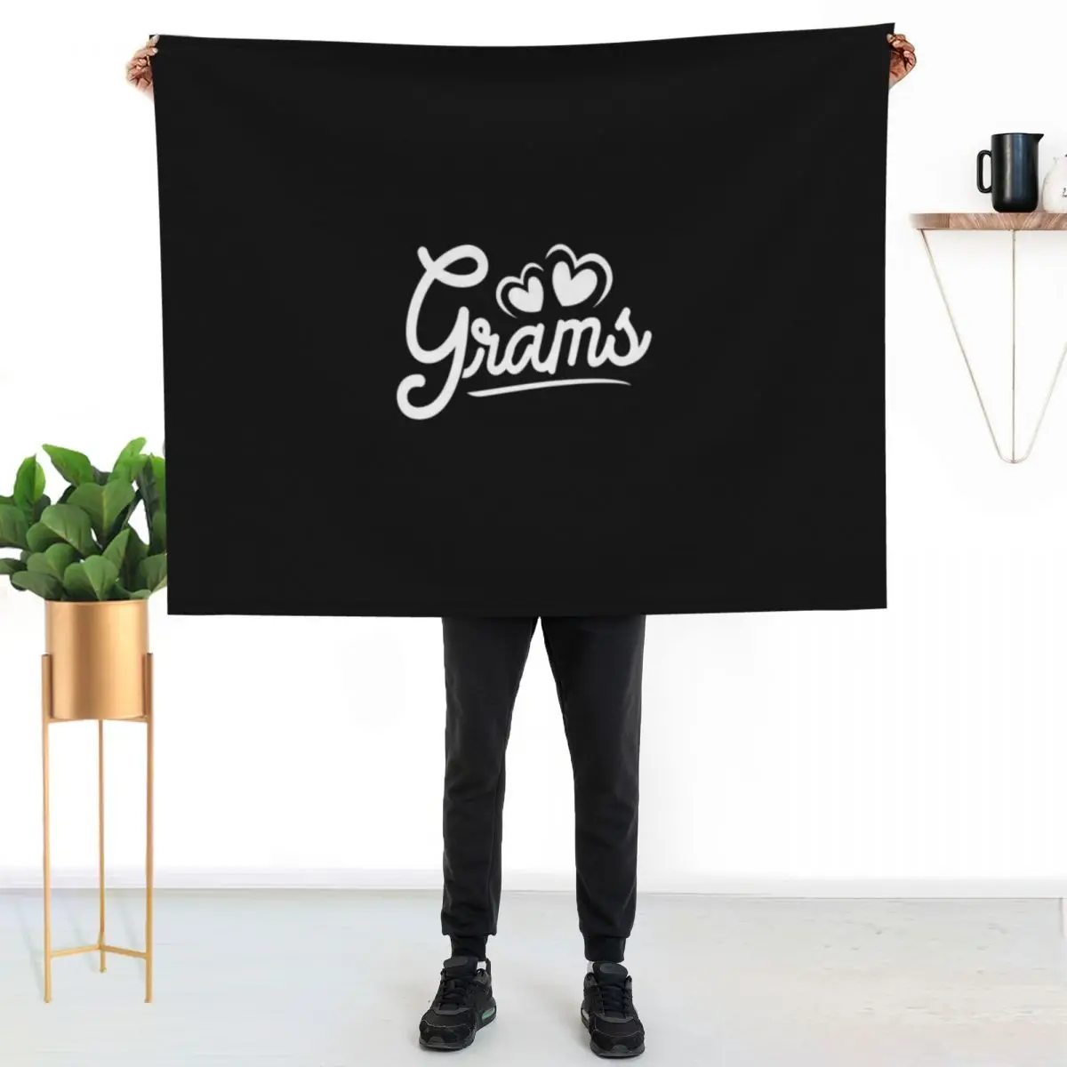 Grams Gifts From Grandchildren Grams For Grandma Cute Grams Throw Blanket Bed Travel Plush Softest Baby Summer Blankets