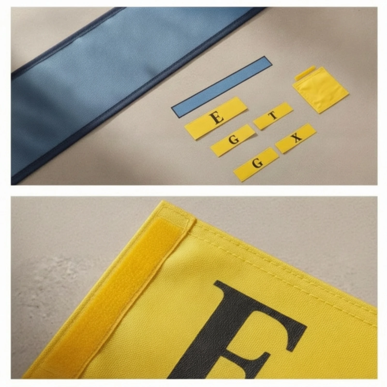 Ensemble de marqueurs pour linemen, détachables, avec bandes de lettres, portables, résistants aux intempéries, pour entraîneurs