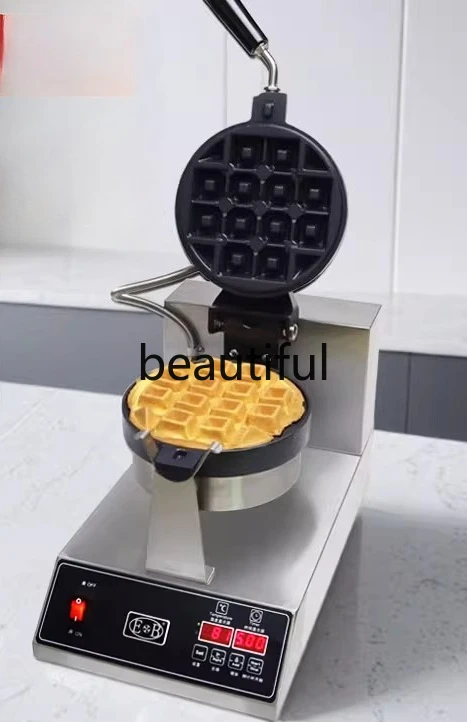 

Electric Waffle Machine Commercial Rotary Waffle Furnace Electric Waffle Machine Muffin Machine Stall