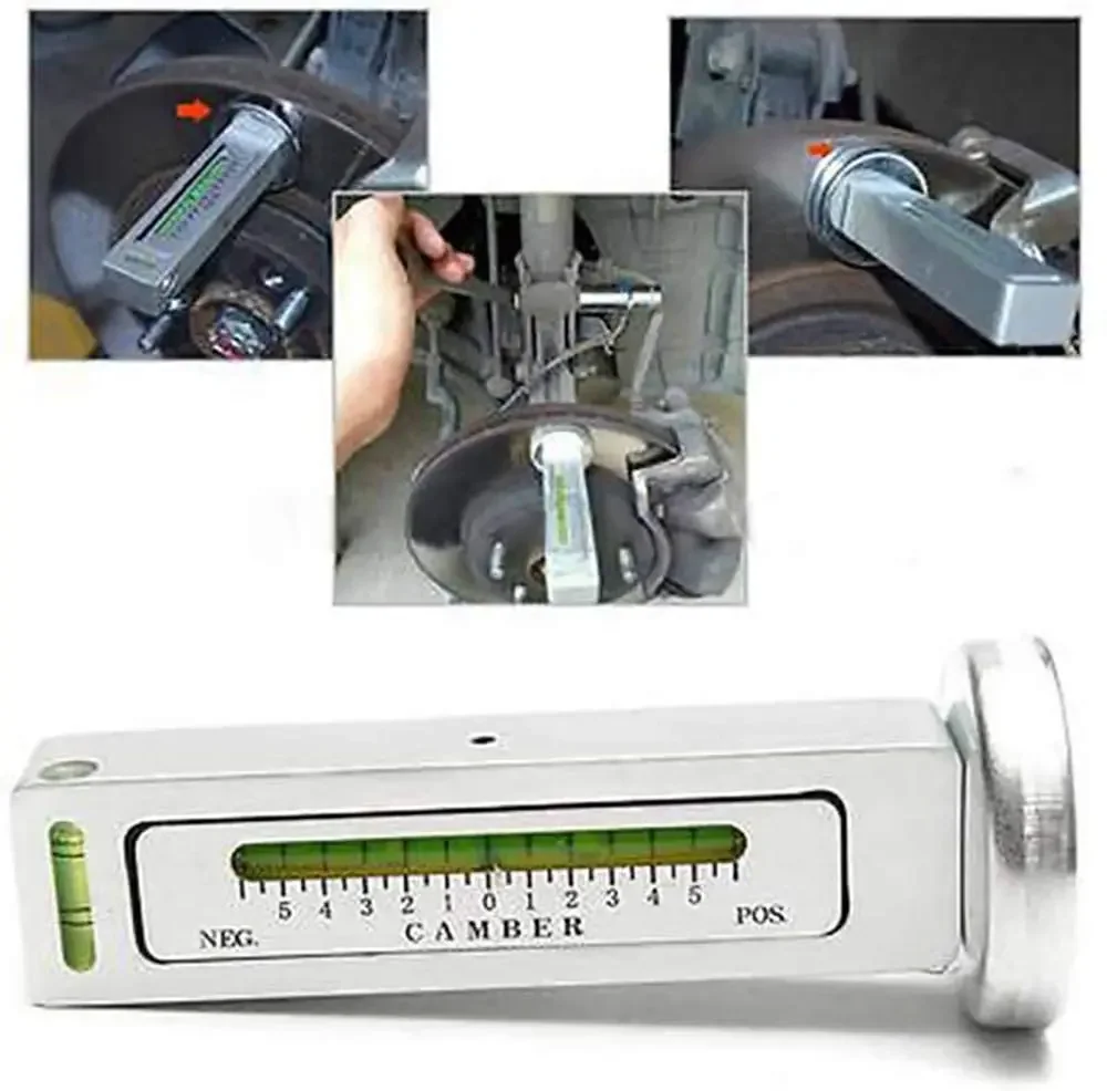 Car Four Wheel Alignment Magnetic Level Level Gauge Camber Setting Aid Tool Magnet Positioning Tool Adjustment Aid