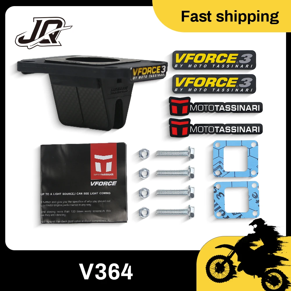 

Motorcycle V-Force Carbon Fiber Reed Valve Kit V364 For SUZUKI RM65 KAWASAKI KX65 All Year KX MX RM Dit Pit Bike Accessories