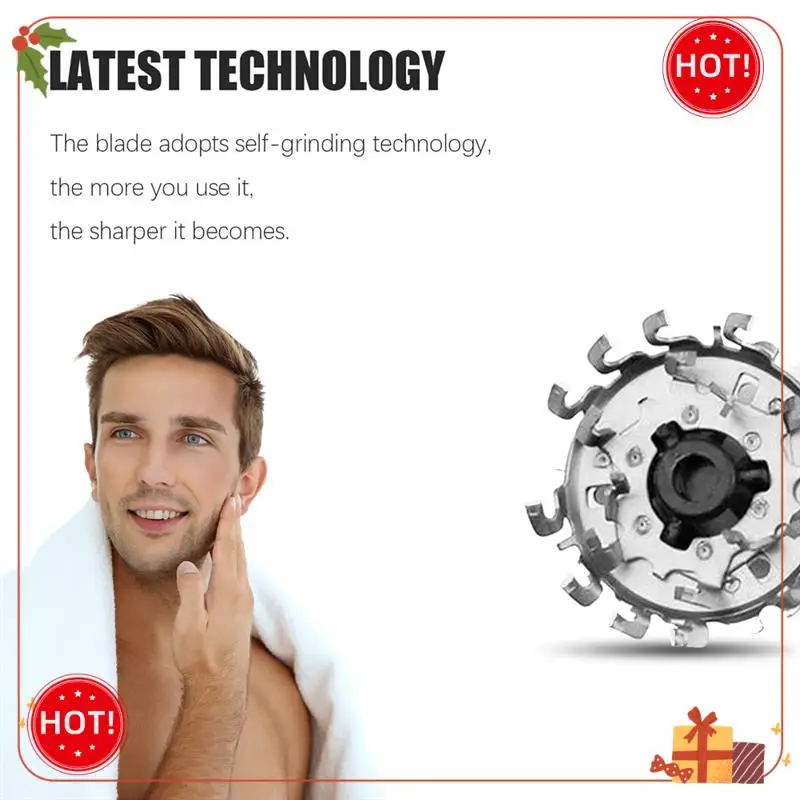 ABLE-شفرات رأس ماكينة الحلاقة قطع غيار فضية لـ Norelco HQ9 HQ9070 HQ9080 HQ8240/8260 PT920 8140XL 8150XL 8170XL