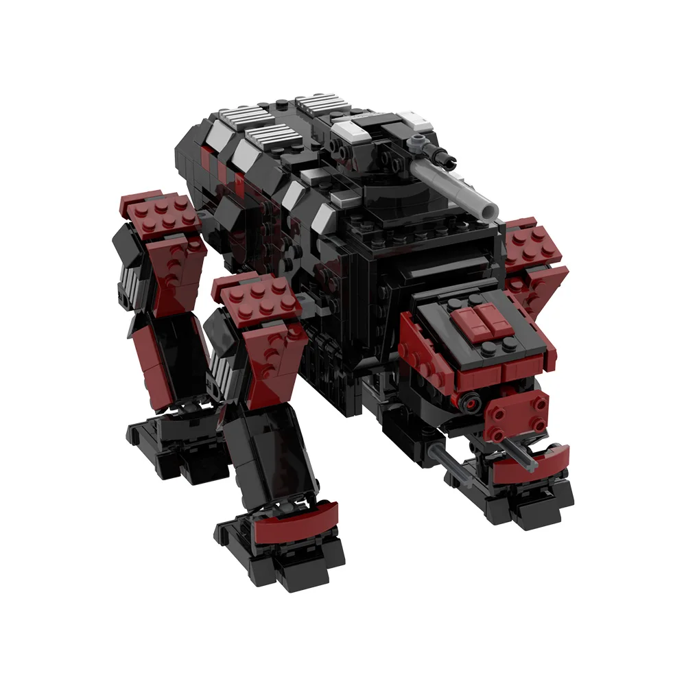 

931PCS Movie Game MOC Helldivers Robot Building Blocks Combat Weapons Action Figures Model Bricks Assemble Toy Children Gift