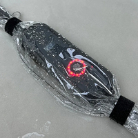 1pc PVC Waterproof Electric Car Charger Rain Cover Dustproof Control Box Protector Outdoor Motor Vehicle Plug Bag