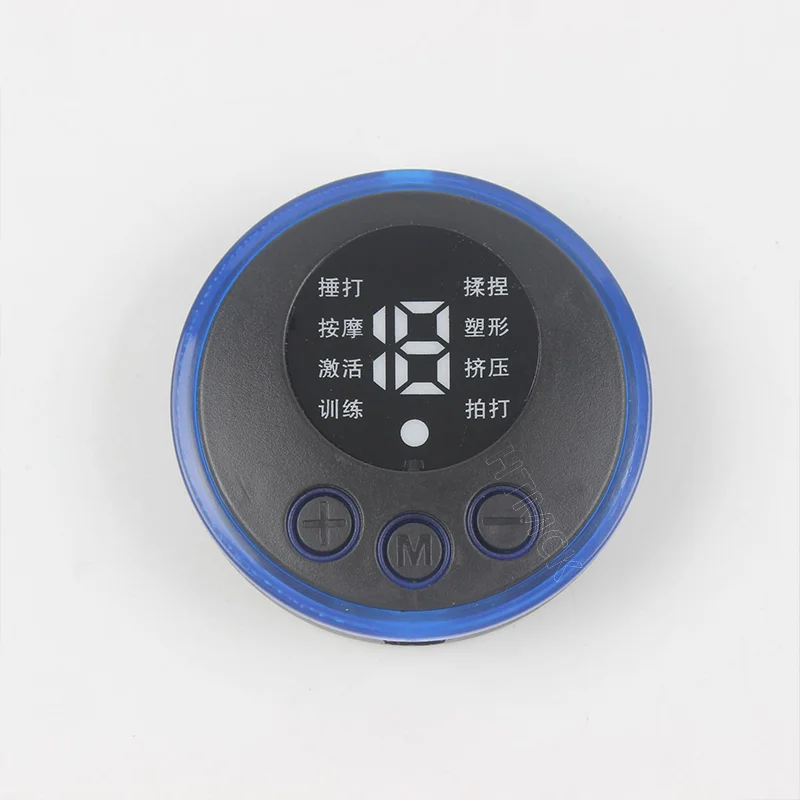 EMS Abdominal Toning Belt Electric Muscle Stimulation Muscle Toner Portable Fitness Massager Waist Trainer Body Slimming Shaping