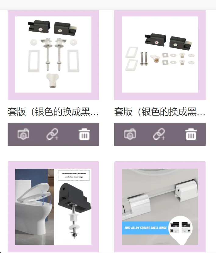 

Toilet Seat Replacement Hinge Toilet Seat Soft Close Hinge Replacement Kit For Installing Fixed Toilet Seat Parts For Bathroom