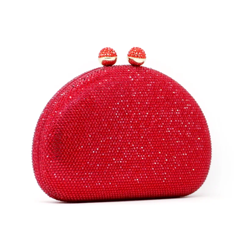 4AAAA Crystal Clutch Green Handbags For Women 2022 Designer Luxury Rhinestone Bag Party Purse