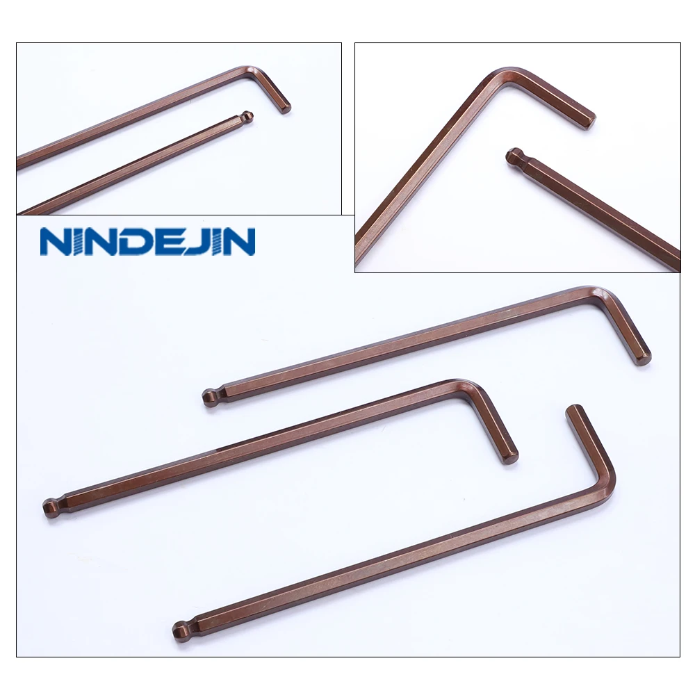 Chave sextavada de cabeça plana/extremidade esférica, 1.5 2 2.5 3 4 5mm s2 endurecido em forma de l chave allen métrica chaves hexagonais ferramenta manual para reparo doméstico