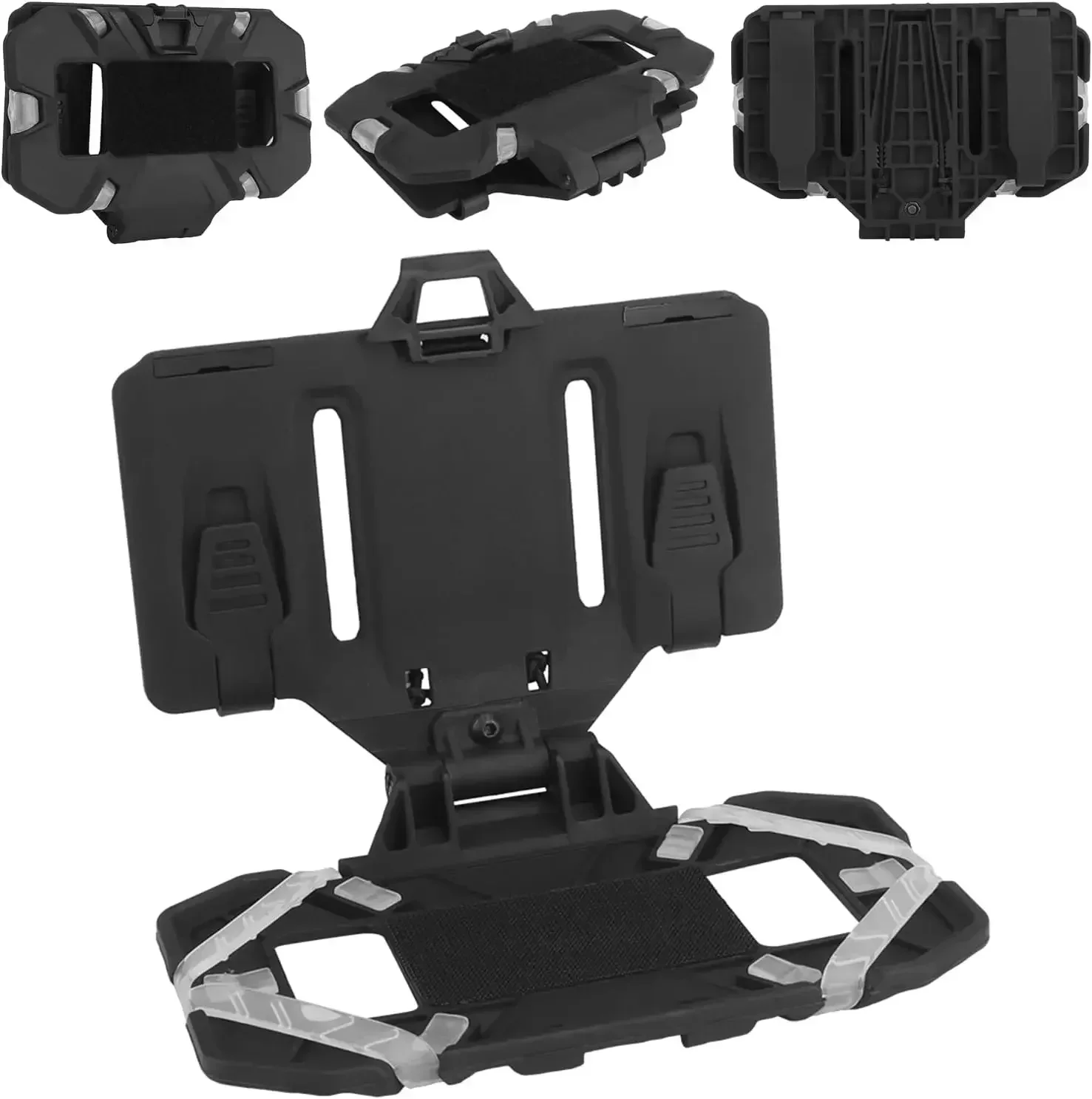 Outdoor Tactical MOLLE Folding Navigation Board Airsoft Map Case Admin Panel Mobile Phone Holder Hunting Vest Accessories