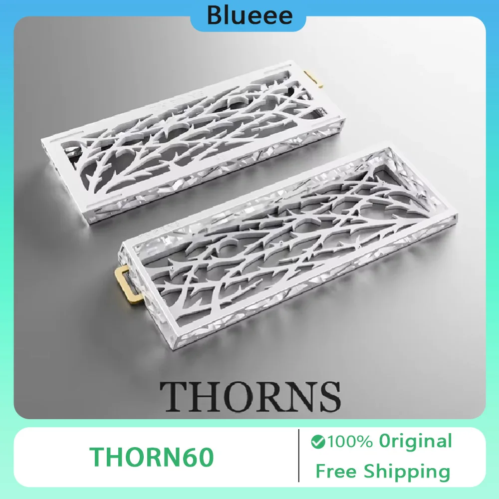 

South Pai THORN60 полый корпус клавиатуры с ЧПУ из алюминиевого сплава, чехол для клавиатуры GH60, игровые аксессуары, подарок