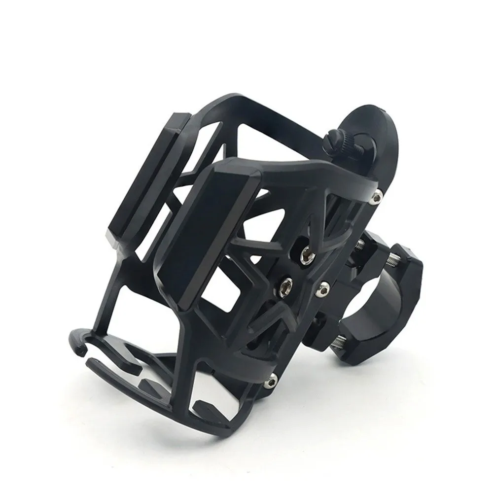 

Универсальный мотоциклетный бампер, болт для чашки, вращающийся на 360 градусов, регулируемый держатель для бутылки с водой, черный держатель для чашки, аксессуары для велоспорта