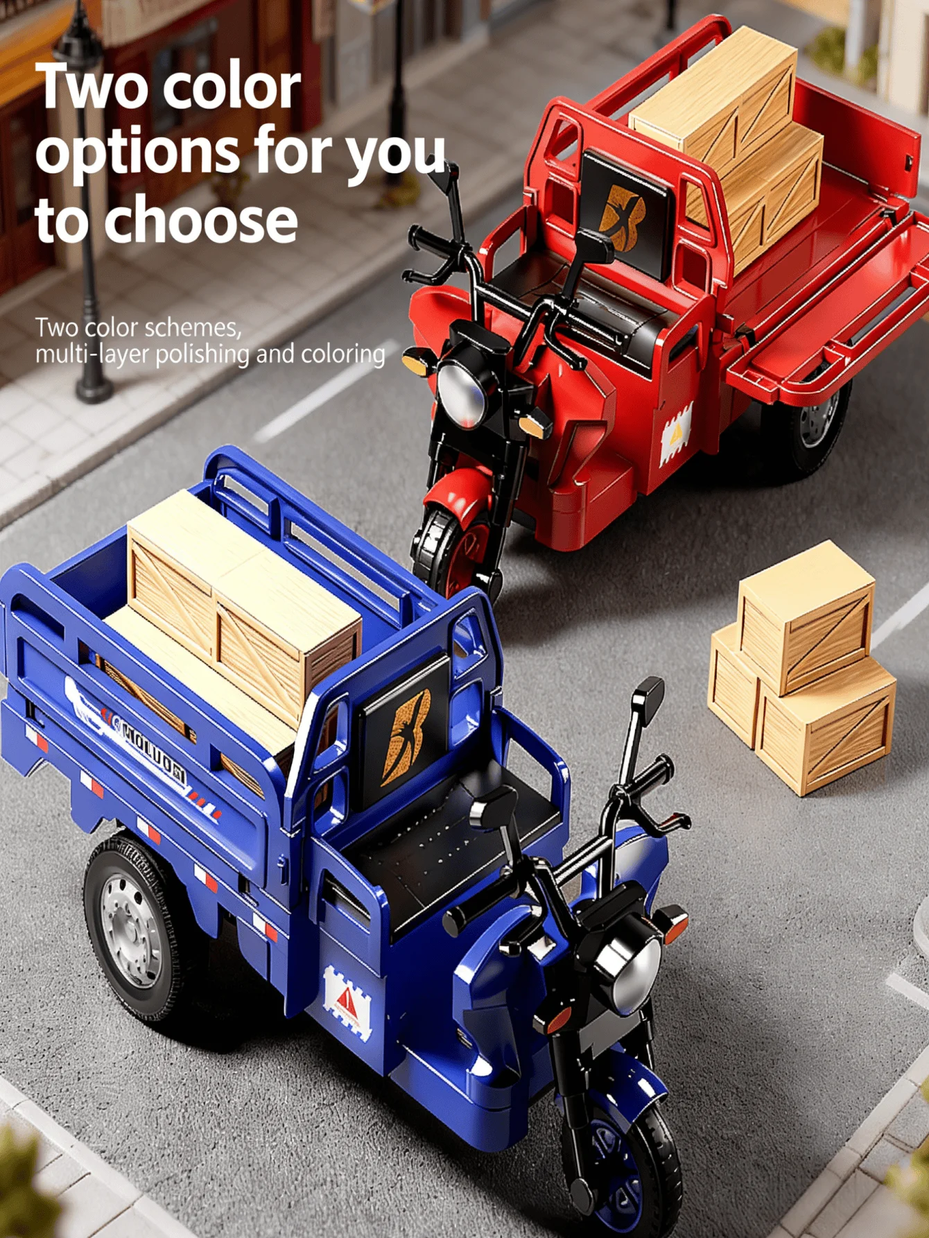 

Имитационная модель трехколесного мотоцикла с инерционным приводом, игрушка-украшение, подходит для мальчиков и девочек от 3 до 12 лет и старше, в качестве подарка.