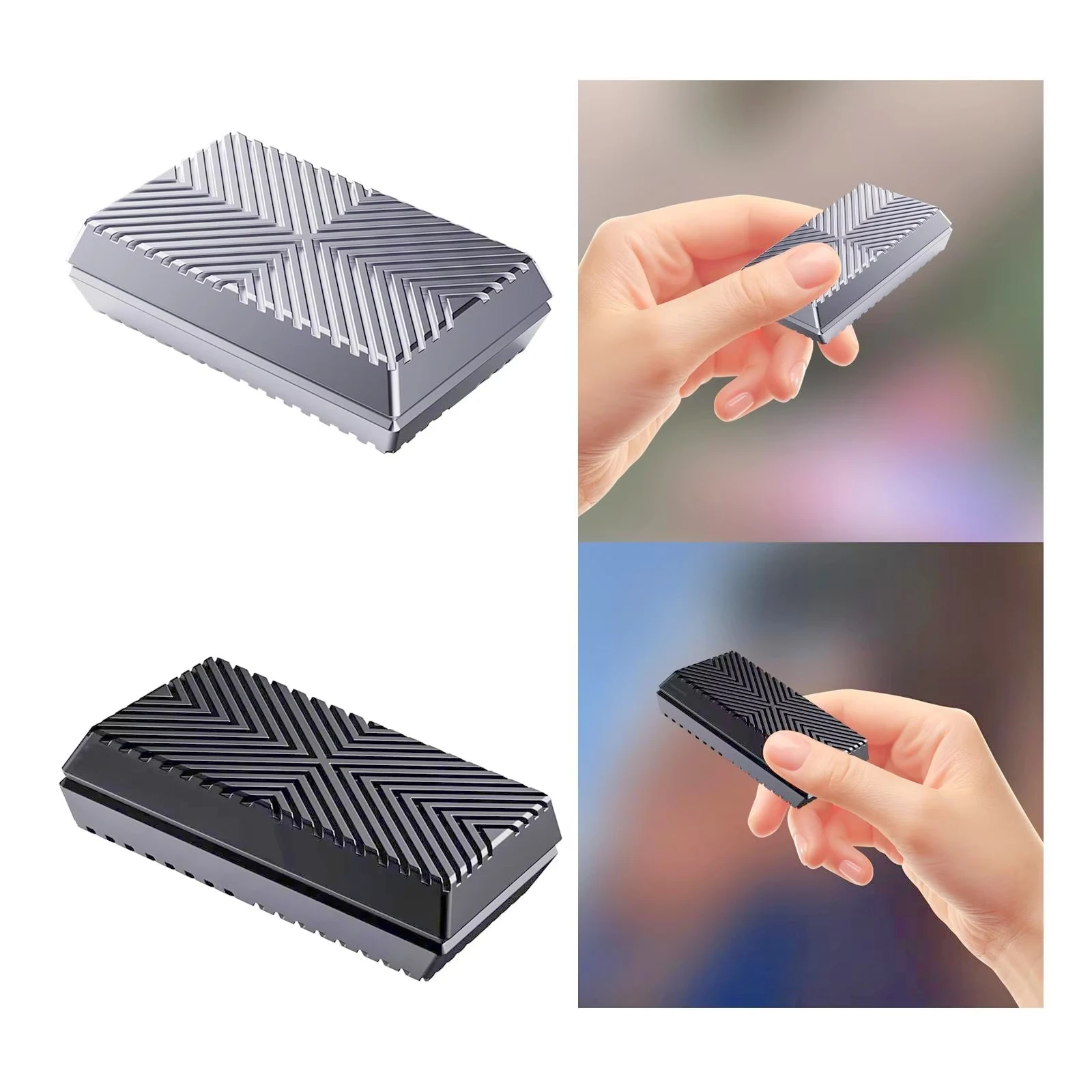 1pc Fidget 슬라이딩 금속 Fidget 장난감 성인 작업 부드럽고 매력적인 사운드, 스트레스와 불안 완화 Adhd 데스크탑 장난감