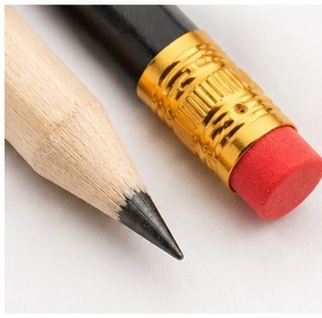 144Pcs Golf Pencils Wood Pre Sharpened Eraser Compact Bulk School Office Writing Drawing Golf Writing Pencils