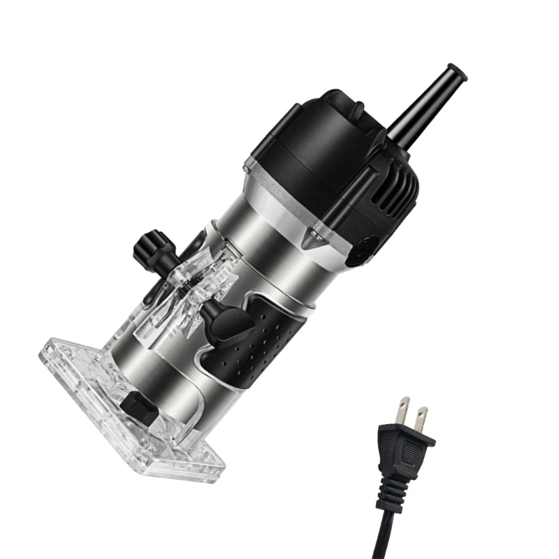 Router multifunzione per lavorazione del legno Utensile elettrico portatile per router legno efficiente in alluminio