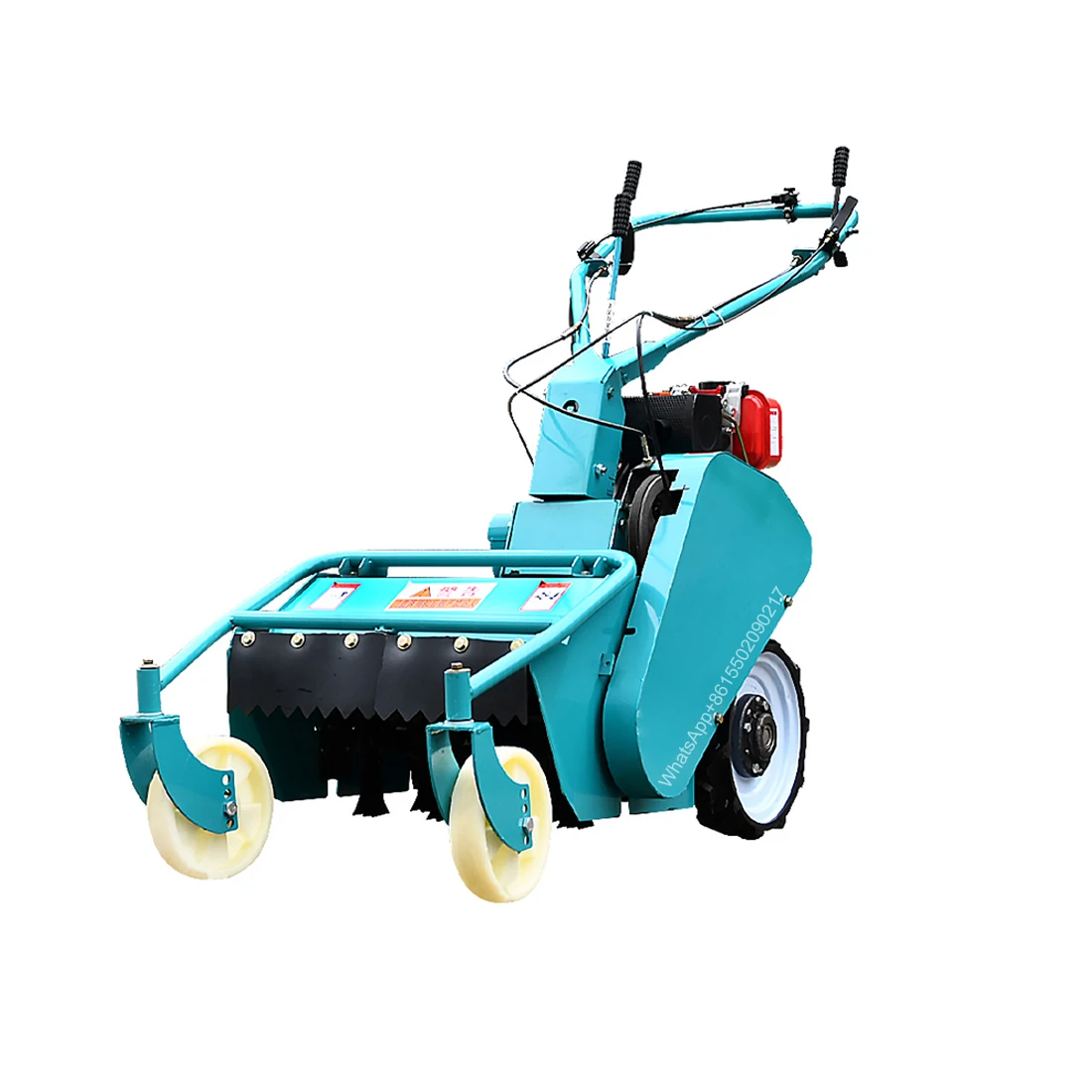 Self propelled weeding machine diesel crushing grass orchard mowing lawn mowing high power wasteland weeding machine