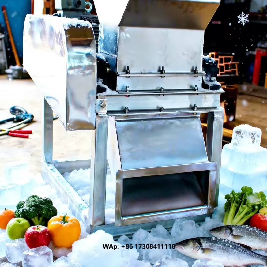 Tube  Ice Crusher Machine Commercial Tube Ice Shaving Machine
