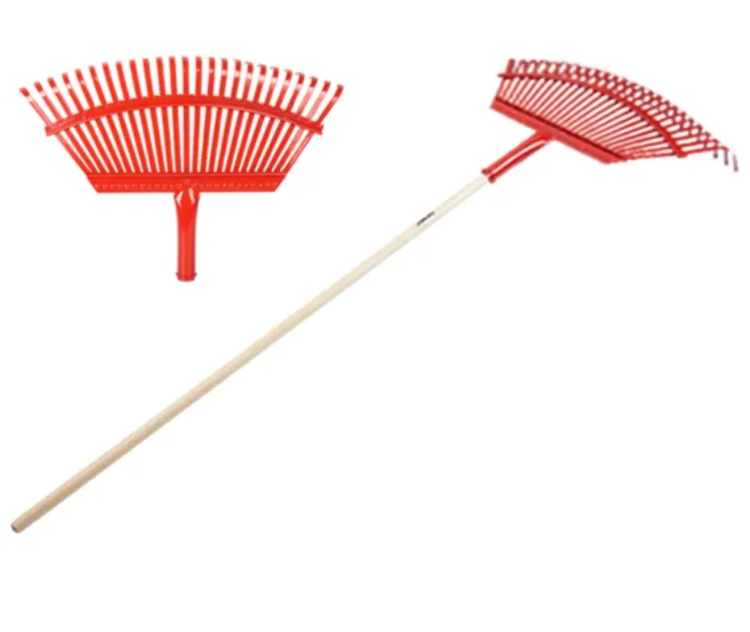 

2025Green Grass Steel Rake Hand Gardening Tool for Farm Work