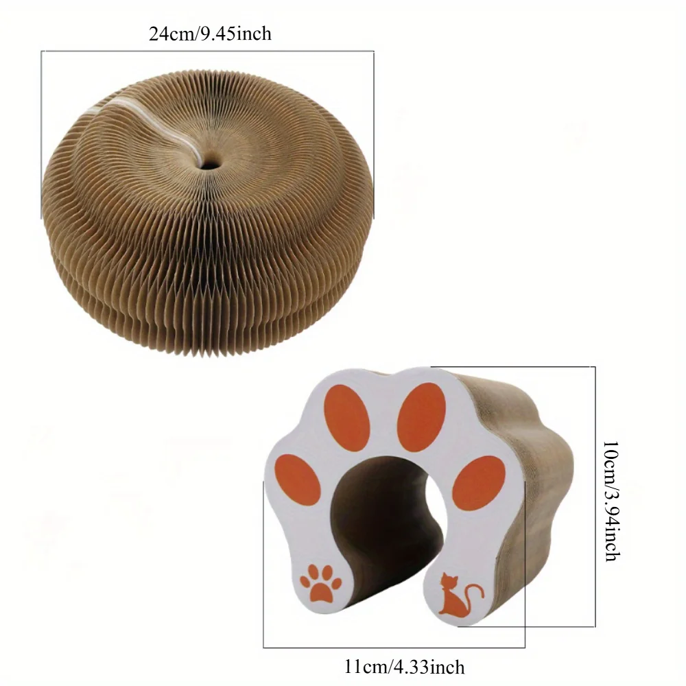 Durable Twistable Cardboard Cat Scratcher 6