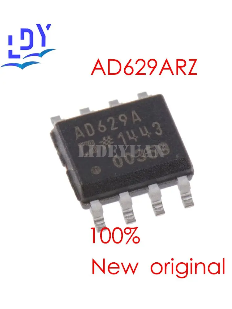 10pcs  AD629ARZ Suitable For Amplifier Chip IC Industrial Grade Civil Grade Repair Chip AD629ARZ Instrumentation Amplifier Chip