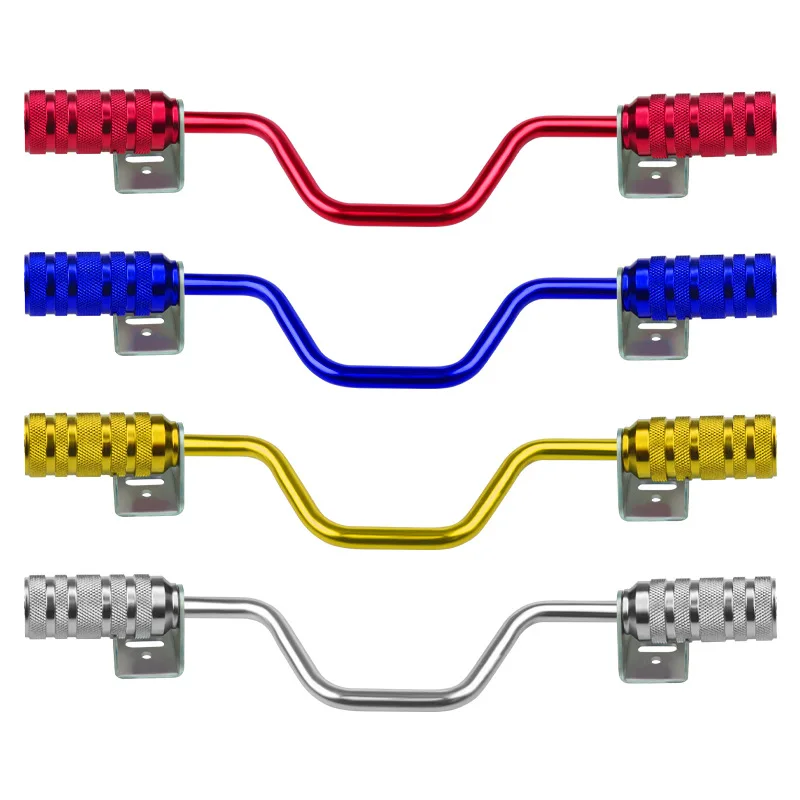 Motorcycle Bend Tube Pedal Set Bend Bar Foot Rest Pedal Kit Straddle E-bike Modification Accessories Dropshipping