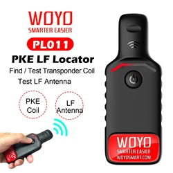 WOYO PL011 PKE LF Locator Transponder Key Coil Detector ,Test Automotive Keyless Entry LF HF Antenna Inspection Tool