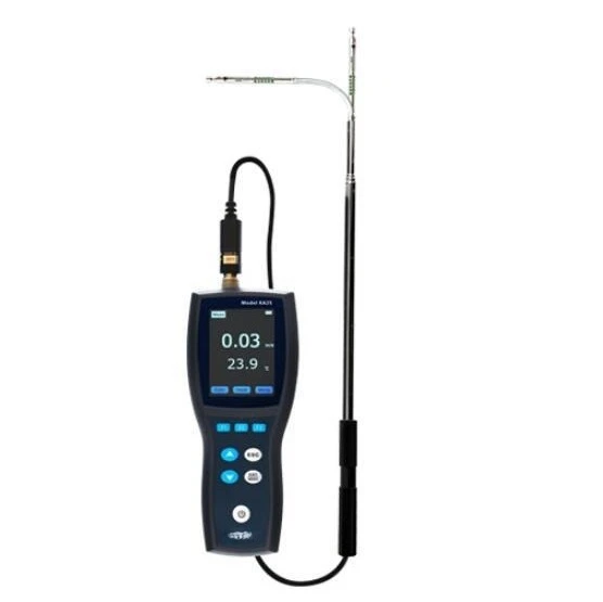 KA25 thermal air speed and air meter air speed and temperature simultaneously test the input size directly