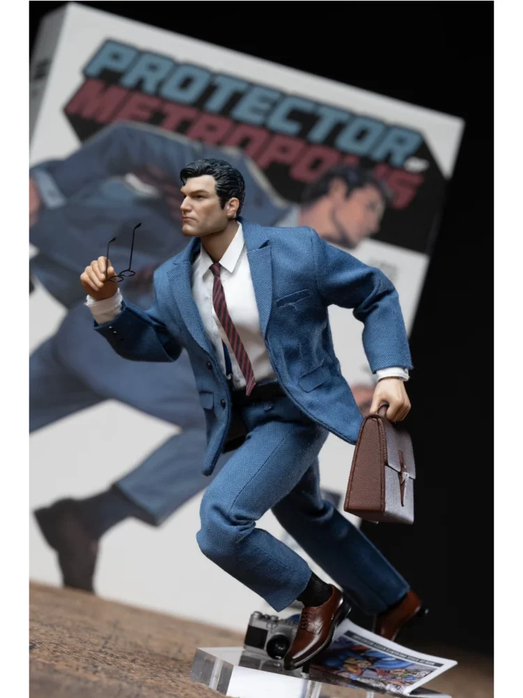 In Stock 1/12 Muff Toys Male Soldier Superman Clark Kent Protector Of Metropolis Messenger Of Justice Call Action Figure Toys