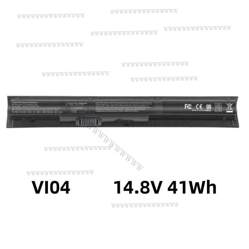 Nova bateria portátil hd vi04 v104 para hp envy 14 15 17 pavilion 15 17 probook 440 445 450 455 g2 756745 -001 hst