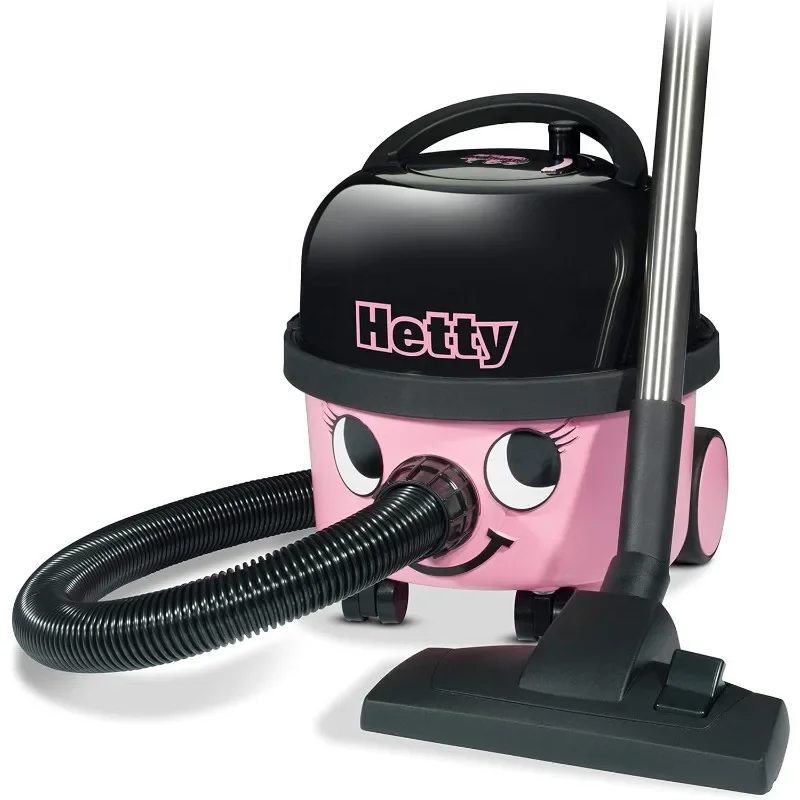 Het.160-11 Hetty Compact Vacuum Cleaner, 620 W - Pink/Black