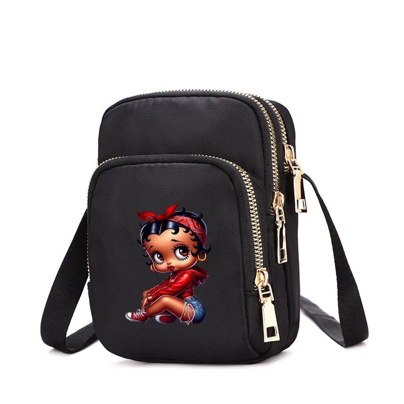 Disney Betties Women\'s Bags Handbag Causal Crossbody Bags Cell Phone Purse Women\'s Underarm Bag Female Crossbody Shoulder Bag