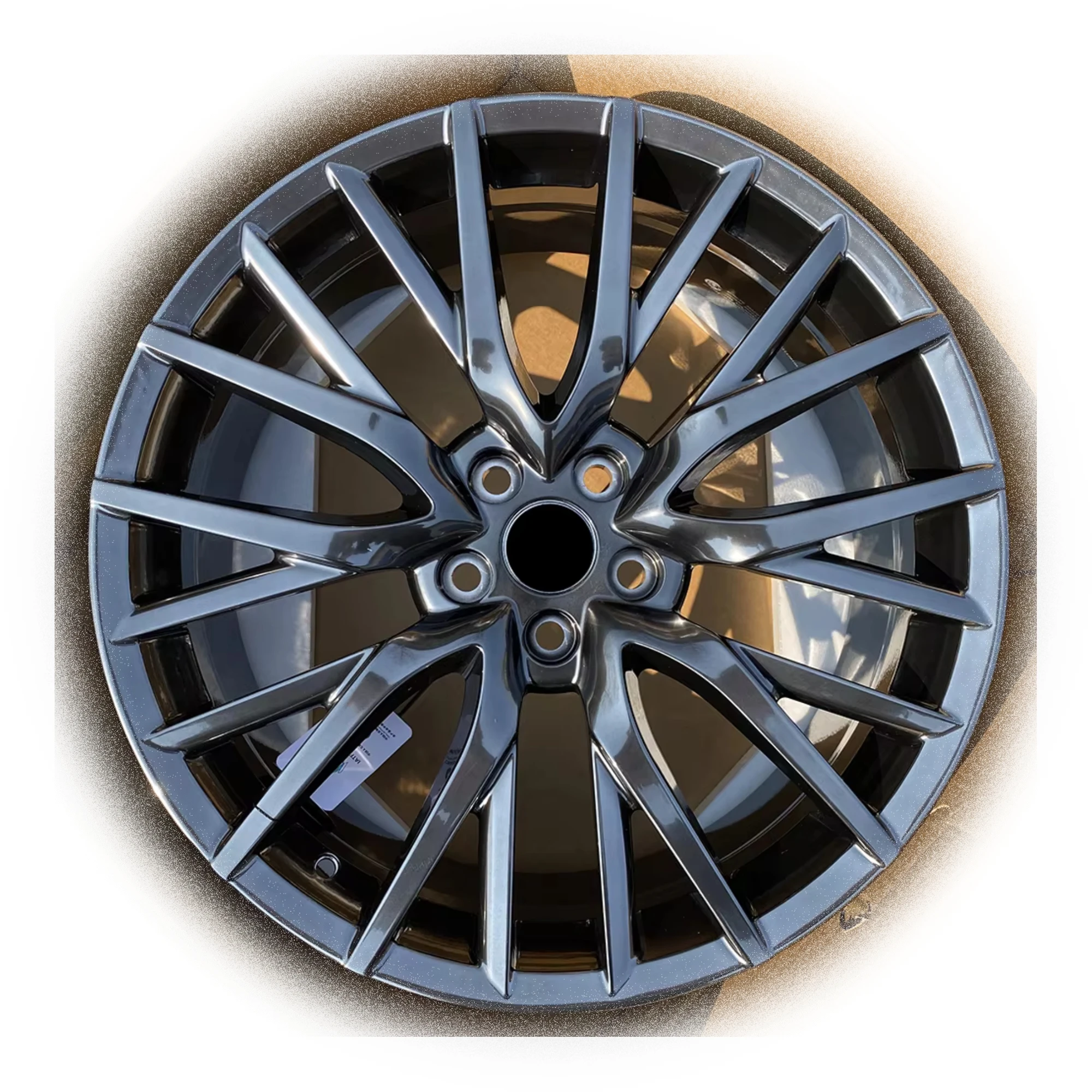 

High Quality 18 19 20 Inch Aluminum Forged Wheel Lightweight Customized Hyper Black Chrome 5x114.3 Design