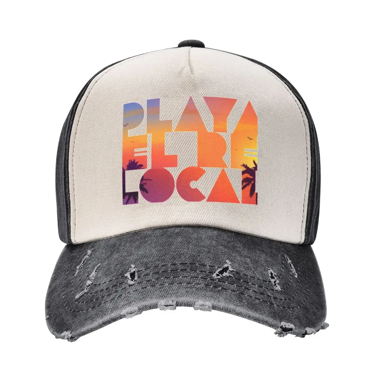 PLAYA DEL REY LOCAL Baseball Cap hiking hat New In Hat Women's Beach Outlet Men's