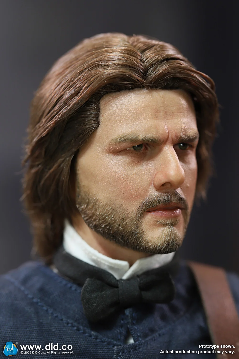 

1/6 For Sale DID NS80186 US. 7th Operation Unit Tom Cruise The Last Warrior Male Head Sculpt Carving Neck Connector Tie For 12"