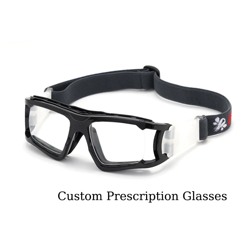 カスタム処方バスケットボールメガネ男性サッカーサッカースポーツゴーグルフォトクロミック近視遠視レンズ眼鏡