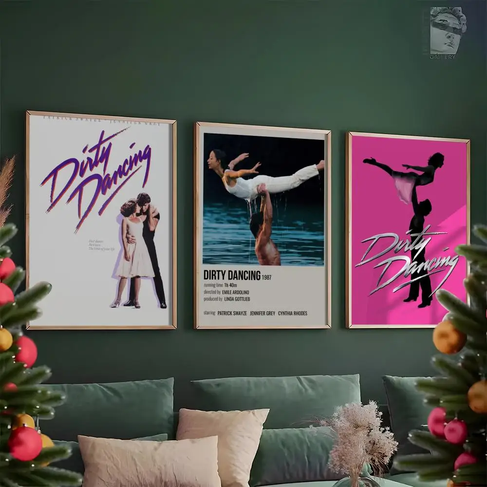 Poster HD Anime Hot Theme Singer/OST/Movie-Waterproof Self-Stick Home Decor Movie Dirty Dancing