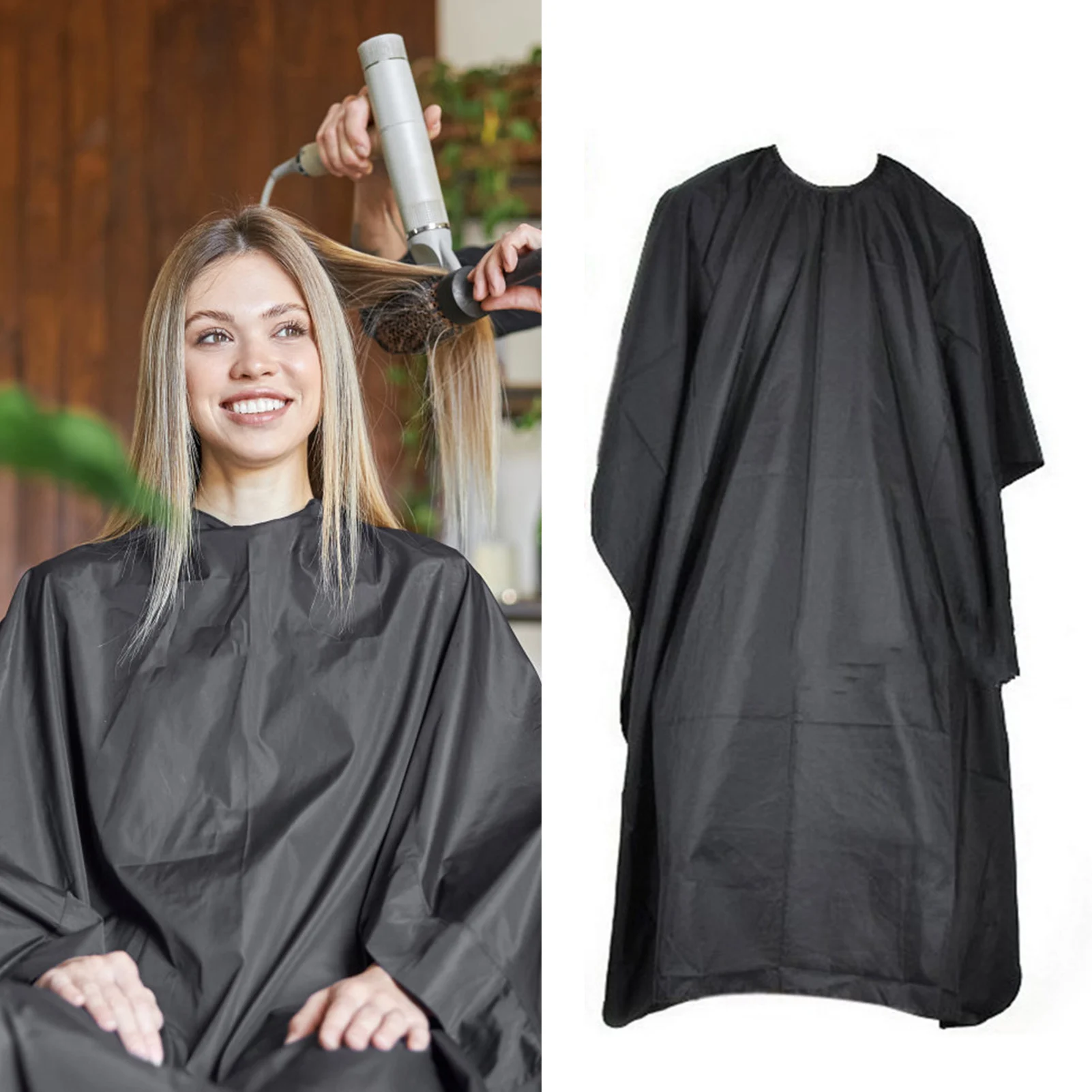 Haircutting Gown Hairdresser Cape Anti-static Gown Barbers Capes for Cosmetology and Barber Supplies