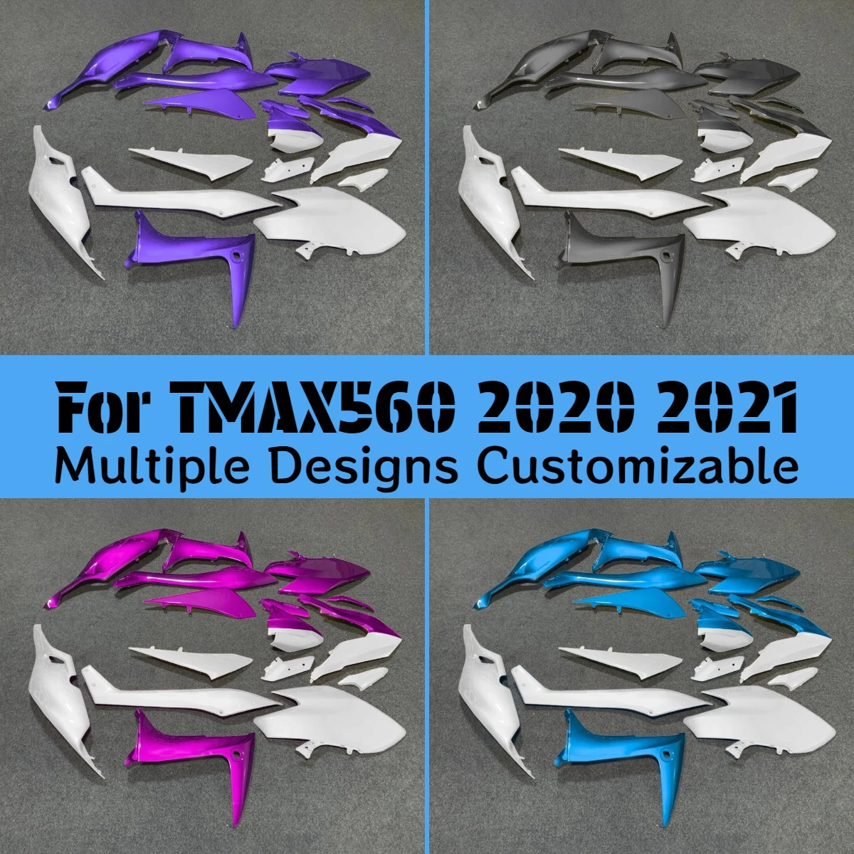 

For YAMAHA TMAX560 2020 2021 Body Works Cover Fairings TMAX 560 20 21 Motorcycle Fairing Set Bodywork Cowl Kit