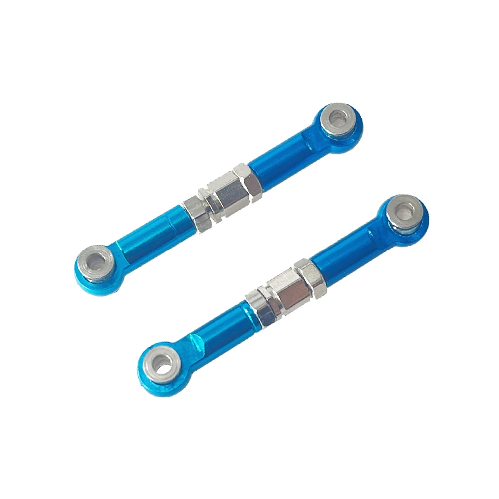 For Hyper Go MJX 1/14 14209 14210 H14BM Accessories remote control rc car parts metal  upgrade front steering rod parts