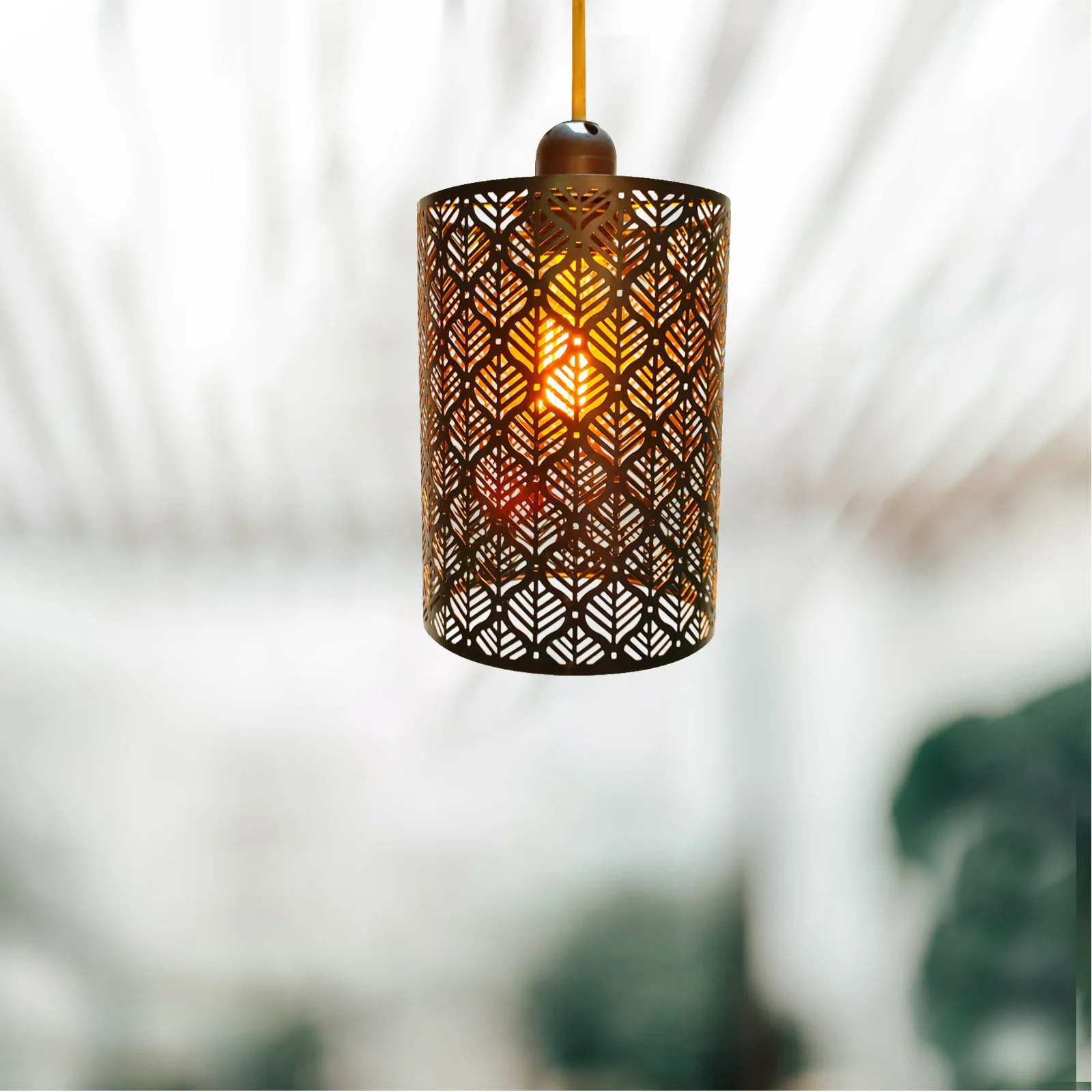 

Cylinder Lamp Shade Metal Black Large Table Lampshade For Bedroom Living Room Wall Floor Ceiling Decorative Light Cover