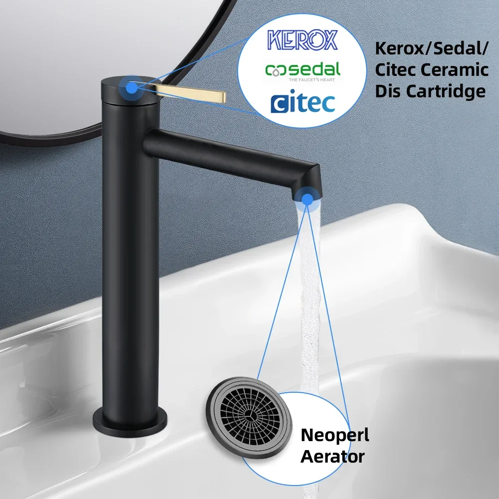 Factory Direct Sale Bathroom Basin Faucet Mixer Faucet Hot And Cold Water Sink Kitchen Faucet